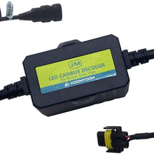 AnyCar Led Headlight Decoder H11 H8 Canbus Resistor Anti-flicker Harness Headlight Bulb Decoder for 2013 Escape