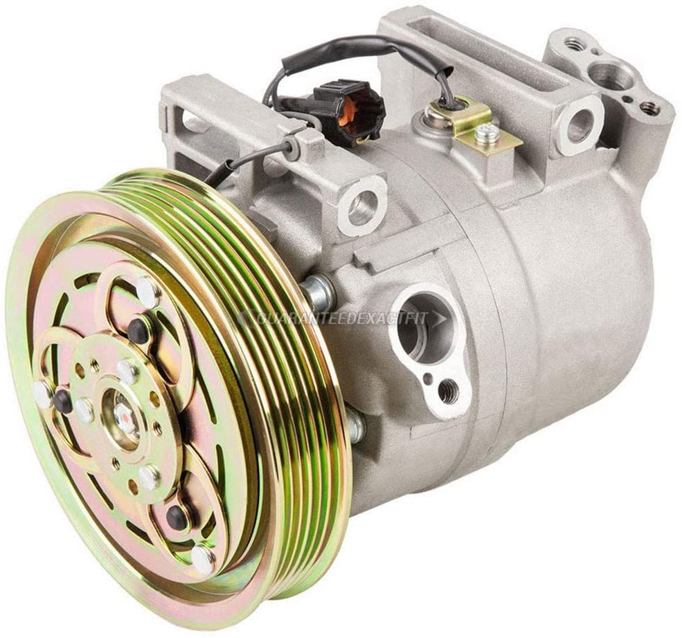 AC Compressor & A/C Clutch For Nissan Frontier Xterra V6 Supercharged 2001 2002 2003 2004 - BuyAutoParts 60-01887NA NEW