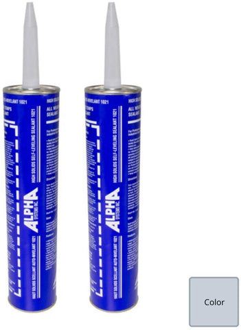 Alpha Systems 862147, N1021 High Solids Low V.O.C. Self-Leveling Sealant-11 oz, Gray (Qty 4)