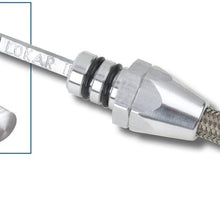 Lokar TD-30C4FMPAN Hi-Tech Pan Firewall Mount Transmission Dipstick for Ford C-4 Transmission