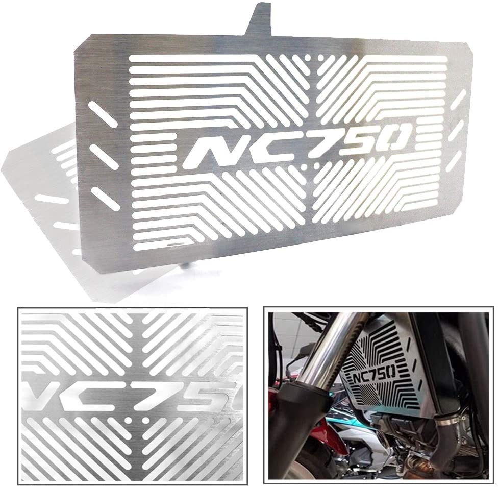 COPART Motorcycle Aluminum Radiator Grille Guard Protection Cover for Honda NC750 NC750S NC750X 2014-2019