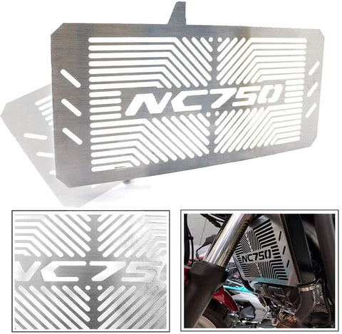 COPART Motorcycle Aluminum Radiator Grille Guard Protection Cover for Honda NC750 NC750S NC750X 2014-2019