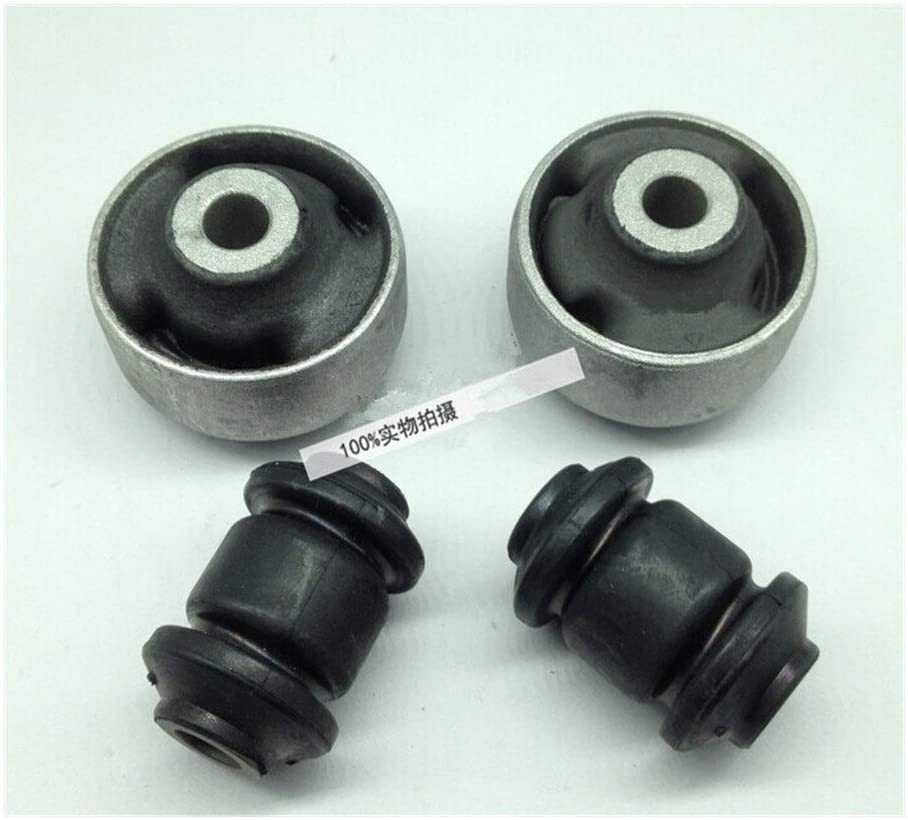 zhuzhu 4Pcs Kit Front Rear Rubber Bracket Control Arm Bushings Fit for VW Beetle Polo Bora Jetta Golf 4 A3 S3 TT Fabia Leon 1J0 407 181