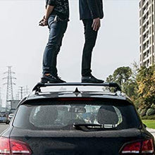 BUSUANZI Car Roof Rack Cross Bars Set Fit for Suzuki Jimny 1998-2016 Aluminum Luggage Carrier Travel Accessories