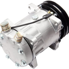 OCPTY CO 4647C Air Conditioner Compressor Compatible with Hyundai Excel Jeep Wagoneer Mazda 626 Mercury Tracer
