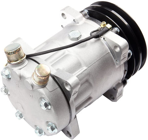 OCPTY CO 4647C Air Conditioner Compressor Compatible with Hyundai Excel Jeep Wagoneer Mazda 626 Mercury Tracer