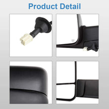 ECCPP Towing Mirrors for Dodge Ram 1500 2500 3500 1998 1999 2000 2001 Power Heated Pickup Mirrors