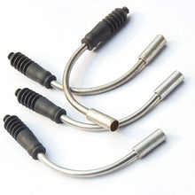 AMOUTOR 16 Pieces Bike Brake Noodles, Brake Cable Guide Tube Bend Pipe and Rubber Boots for Bicycle Riding Set for Mountain Bike Bicycle Accessories