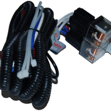 Octane Lighting H4 100w Ceramic Fused PnP Heavy Duty Automotive Wiring Harness Headlight Foglight Booster Relay 12v