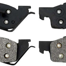 ACDelco 17D344AM Professional Semi-Metallic Rear Disc Brake Pad Set