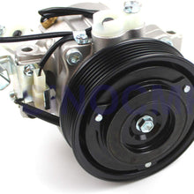 SINOCMP New A/C Compressor SV07C 447160-2270 Air Compressor New Air Conditioning Compressor AC Compressor Clutch Assy for Toyota Rush Daihatsu Terios 2006-2012, 3 Month Warranty