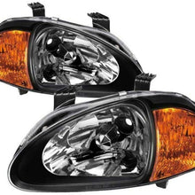 Spyder Auto HD-ON-HDEL93-1P-AM-BK Crystal Headlight