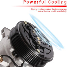 cciyu AC Compressor with Clutches Set for Volvo S60 2001-2009 Replacement fit for CO 11044JC Auto Repair Compressors Assembly