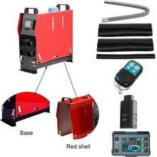 12V 5KW Diesel Air Heater | Diesel Parking Heater Muffler | Automotive Diesel Air Conditioning Heater with LCD Thermostat Monitor for RV, Snow Plow, Motorhome, Trailer, Trucks, Boats
