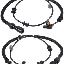 AUTEX 2PCS ABS Wheel Speed Sensor Front Left & Right ALS504