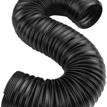 3" Car Turbo Air Intake Hose, Universal Adjustable Flexible High Flow Turbo Cold Air Intake System Hose Pipe Tube