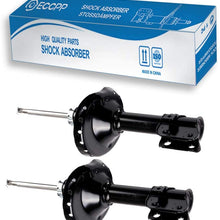 Shocks and Struts,ECCPP Front Pair Shock Absorbers Strut Kits Compatible with 2004 2005 Subaru Forester 334370 72345 334371 72346