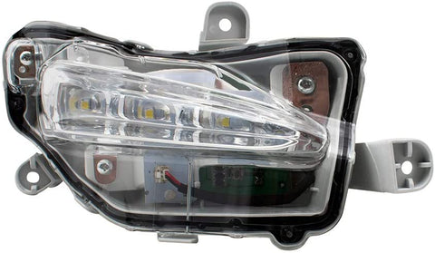 Brock Replacement BROCK Passengers Horizontal Type Daytime Running Light Right Lamp Compatible with 17-19 Corolla 8143002020