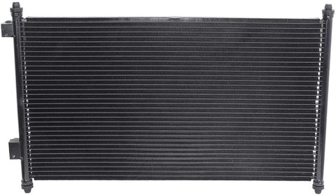 ECCPP Auto Parts Air Conditioning A/C AC Condenser Aluminum A/C AC Condenser Replacement Radiator for 4977 2001 2002 2003 2004 2005 Acura EL Honda Civic
