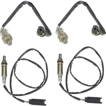 A-Premium O2 Oxygen Sensor Replacement for BMW 325Ci 325i 330Ci 330i 2001-2002 323Ci 328Ci 323i 328i 325xi 330xi X3 X5 Z3 Z4 Upstream and Downstream 4-PC Set
