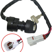 FLYPIG Replacement Ignition Key Switch for Yamaha Timberwolf 250 YFB250 YFB250F ATV 1994-2000 AS1248SW100LM
