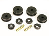 Prothane 13-1901-BL Black Motor and Transmission Mount Insert Kit