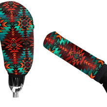 chaqlin Black Pineapple Auto Car Handbrake Gear Shift Cover Handle Hand Break Protect Accessories Case Sleeve Universal Stick Anti-Slip Sports Automotive