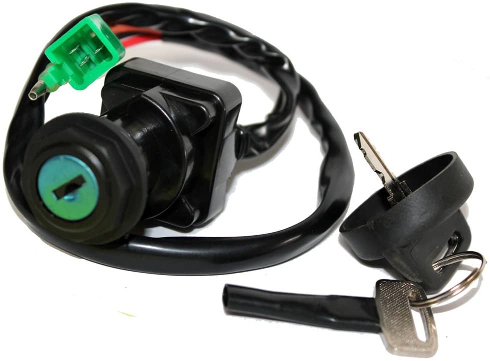 Caltric Ignition Key Switch Compatible with Suzuki Lt80 Lt-80S Lt80S Lt 80 S 1987-1995 Atv New
