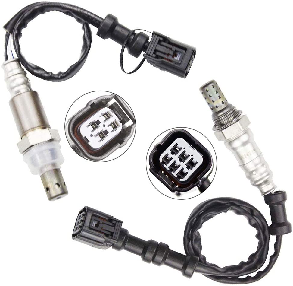 Guniang 2x Oxygen O2 Sensor 1 & 2 for 2007-2009 Honda CR-V 2.4L Upper + Lower