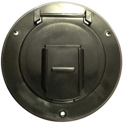 Valterra Black Electric Power Cord Small Round Cable Hatch 3