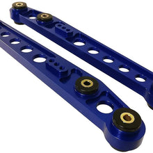 Fit 1996-2000 Honda Civic Rear Lower Control Arm with polyeurathane material bushing Blue