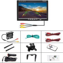 OiLiehu Wireless Backup Camera with 7 inch HD TFT LCD Monitor, IP 67 Waterproof Night Vision Rear View Camera for 12~24V Cars, Trucks, SUVs, Vans, Trailers