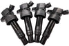 DAVRPES 4Pcs 27301-2B100 Ignition Coil Pack For 2012-2017 Hyundai Accent,for 2012-2016 Veloster Kia Rio Soul l4 1.6L Replace# 8010627|8530413|5C1860|JM5378|UF-652|UF652|C1803|880328