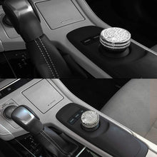 PIFOOG Bling Crystal Speed Button Sticker for Lexus RX NX RX300 RX350 NX200 NX300 ECO Push Normal Sport Car Interior Accessories Trim Silver (Speed Button Small)