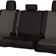 Rear SEAT: ShearComfort Custom Waterproof Cordura Seat Covers for Toyota Corolla (2020-2020) in Gray for 40/60 Split Back Solid Bottom w/Pullout Arm and 3 Adjustable Headrests (LE Model)