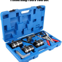 Piston Ring Compressor Kit Professional Piston Ring Service Tool Set Auto Engine Motor Cleaning Ring Expander Compressor
