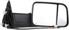 QUALINSIST Tow Mirrors Fit for 2009-2010 Dodge Ram 1500 2011-2016 Ram 1500 2500 3500 Towing Mirrors With Power Adjusted Heated Turn Signal Puddle Light Black Housing 2PCS LH and RH Side