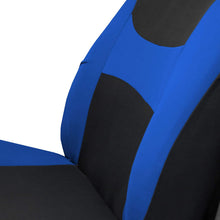 FH Group FB030102 Light & Breezy Gray/Black Cloth Seat Cover Set Airbag & Split Ready- Fit Most Car, Truck, SUV, or Van