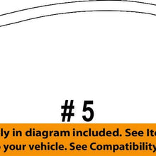 GM 23176658 MOLDING ASM-RR S/D WDO UPR RVL