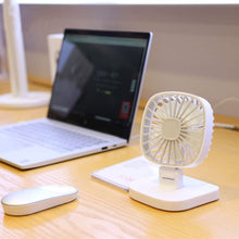 TUTU-C Car office dual purpose 5V Car USB Small Fan 360 Degree Rotation USB Powered Home Fan Black/White (black)
