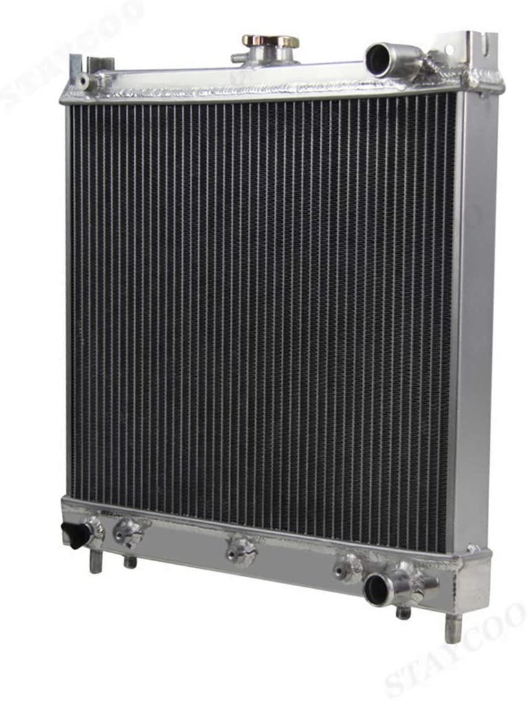 CoolingSky 45MM 3 Row Core All Aluminum Radiator for Suzuki Jimny SN413 HARDTOP 1998-On