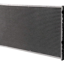 ECCPP Auto Parts Plastic Aluminum Replacement Radiator forLR2323 fit for 2001 2002 2003 2004 2005 2006 Sebring Dodge Stratus 2.4L 2.7L CU2323,CH3010117, CH3010334