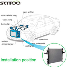 SCITOO Radiator Compatible with 2005-2014 Volvo XC90 2003 2004 2005 2006 2011 2012 2013 2014 Volvo XC90 CU2878