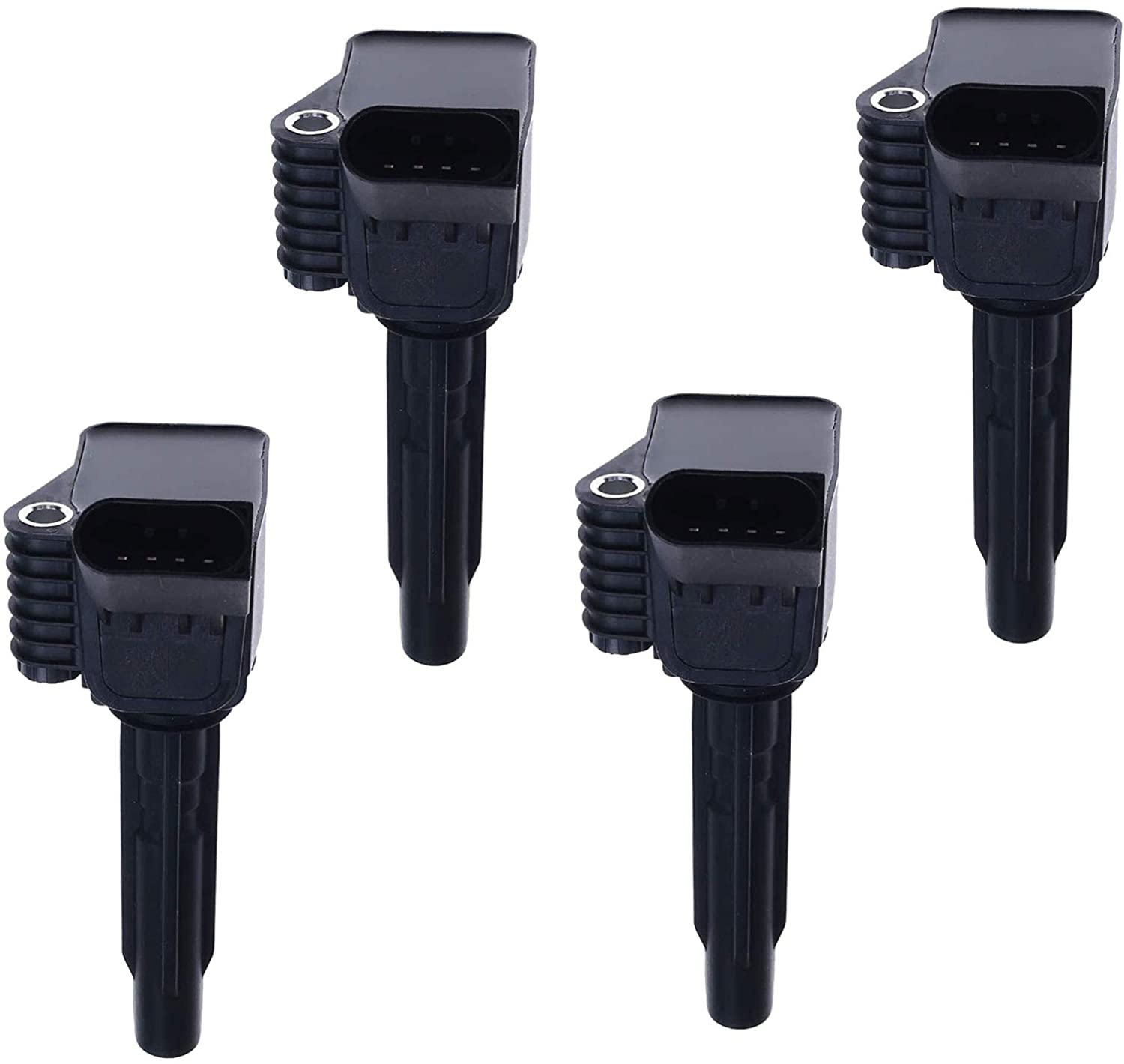 A-Premium Ignition Coil Pack Compatible with Volkswagen 2013-2019 Audi A3 Sportback e-tron 2016-2018 1.4L 4-PC