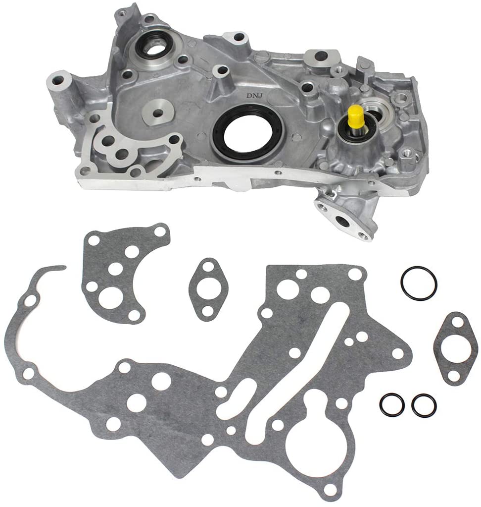 DNJ OP107 Oil Pump for 1989-1995 / Eagle, Hyundai, Mitsubishi, Plymouth/Eclipse, Elantra, Galant, Laser, Mirage, Sonata, Talon / 1.6L, 1.8L, 2.0L / DOHC / L4 / 16V / VIN F, VIN M, VIN R, VIN U
