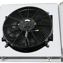 OzCoolingParts 3 Row Core All Aluminum Radiator + 16" Fan w/Shroud(Cover) for 1987-2006 88 89 91 92 93 94 95 96 97 98 99 00 01 02 03 04 05 Jeep Wrangler TJ YJ V8 Auto Engine