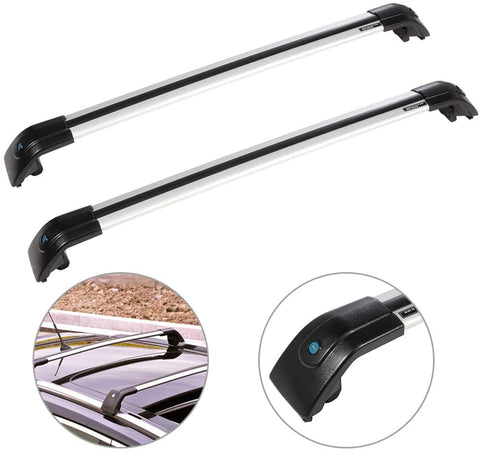 SCITOO fit for 2015 2016 2017 2018 2019 for Kia Sorento Aluminum Alloy Roof Top Cross Bar Set Rock Rack Rail