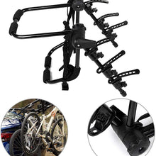 ZENITHIKE Trunk Mount Rack Car SUV CA-rgo Carrier Bike 3 Bike Trunk Rack - Max Load 35 lbs