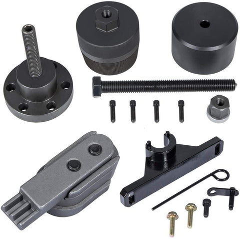 2241 Front Crankshaft Oil Seal Remover and Installer Kit & 2801 Flywheel Holder Flex Plate Lock Tool & 7676 Oil Seal Repair Kit with Balance Shaft Fits for BMW N20 N26 Engines (3-Set)