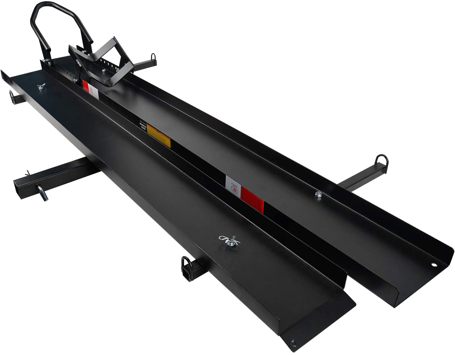 Ayleid 600 LBS Motorcycle Carrier Dirt Bike Scooter Hauler Hitch Mount Rack with Loading Ramp